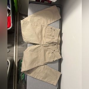 Levi’s Khaki 31x30. Worn only once.